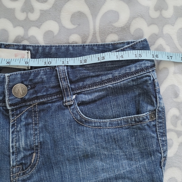 Seven7 Stretch Bootcut jeans, medium blue, mid-rise, Size 30 - Picture 10 of 11